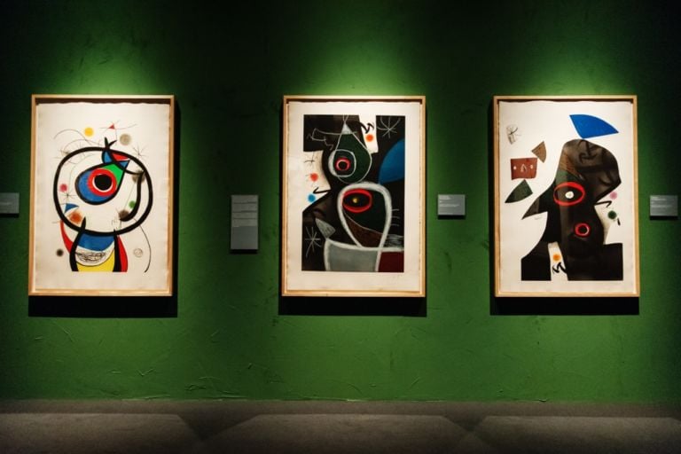 Miró. La forza della materia - installation view at MUDEC, Milano 2016 - photo Carlotta Coppo