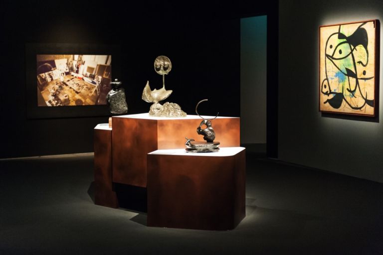 Miró. La forza della materia - installation view at MUDEC, Milano 2016 - photo Carlotta Coppo