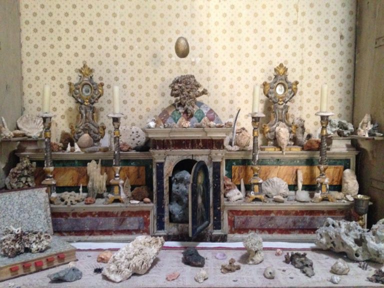 Niccolò Gandolfi - installation view at Palazzo Daniele, Gagliano del Capo 2016 - photo Andrea Weiner