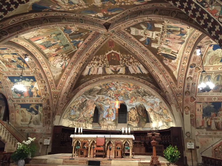 Nuova luce per la Basilica di San Francesco dAssisi Giotto, Fiat Lux