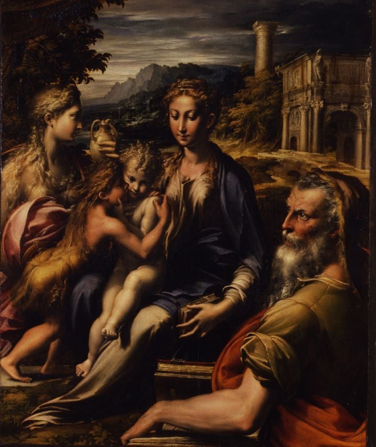 Parmigianino (Francesco Mazzola), Madonna di San Zaccaria - Firenze, Galleria degli Uffizi © Ministero dei Beni e le Attività Culturali