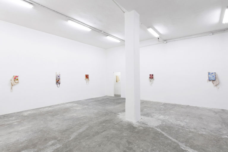 Paul Branca - Totes - installation view at Galleria Giorgio Galotti, Torino 2016