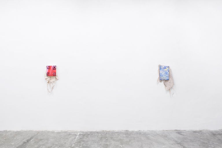 Paul Branca - Totes - installation view at Galleria Giorgio Galotti, Torino 2016