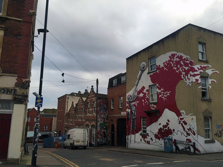 Phlegm a Stokes Croft - Bristol