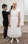 Ruben Montini La Vestizione della Sposa 2016 performance Galleria Macca Cagliari foto Ela Bialkowska OKNOstudio courtesy lartista La Vestizione della Sposa. Immagini e video dell'intensa performance di Ruben Montini a Cagliari: nel segno di Gina Pane