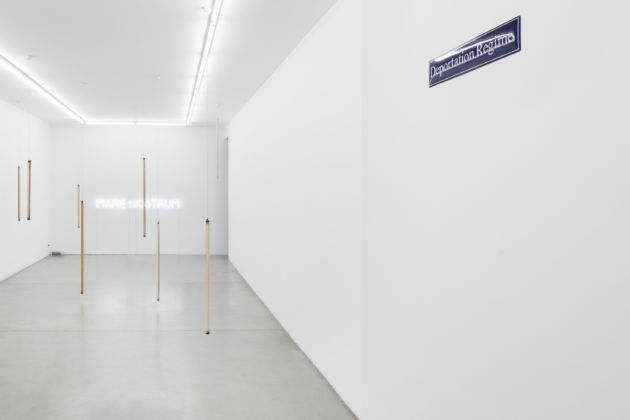 Runo Lagomarsino - West is everywhere you look – installation view at Francesca Minini Gallery, Milano 2016