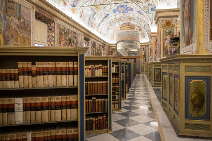 Il Salone Sistino della Biblioteca Apostolica Vaticana