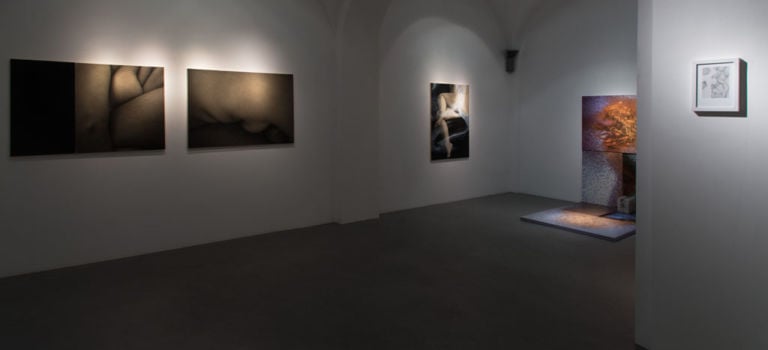 Tatiana Villani – Körperland – installation view at Galleria Passaggi, Pisa 2016 – photo Dania Gennai