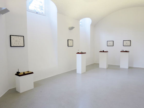 Theo Drebbel – project room #1 - installation view at Viasaterna, Milano 2016