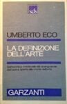 Umberto Eco, La definizione dell'arte, Garzanti 1983