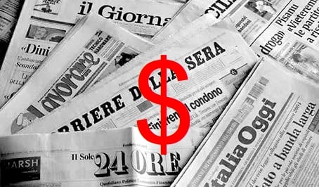 Lo Strillone: anche oggi niente Strillone. O meglio uno Strillone al contrario: NON leggete i quotidiani che continuano a spacciare pubblicità per articoli