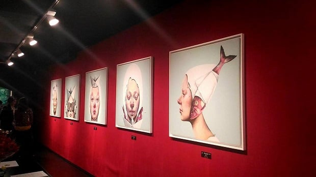 Afarin Sajedi – Illusion - installation view at Dorothy Circus Gallery, Roma 2016