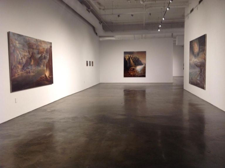 Agostino Arrivabene Hierogamy Cara Gallery New York 06 Italiani in trasferta. Fra linguaggi arcaici e paesaggi romantici, la pittura di Agostino Arrivabene incontra New York: ecco le immagini dalla Cara Gallery