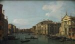 Canaletto, The Grand Canal, Venice, Looking South-East from San Stae to the Fabbriche Nuove di Rialto, c. 1738 - Paul G. Allen Family Collection