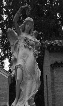 Cimitero del Verano, Roma - Angelo del Dolore - photo Fabio Petrelli, 2016