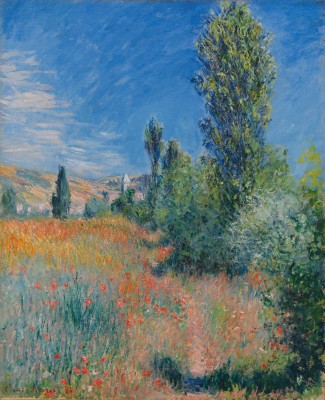 Claude Monet, En Paysage dans l’île Saint-Martin, 1881 - Paul G. Allen Family Collection