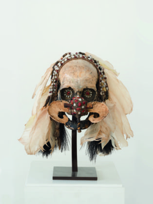 Cranio Asmat, XIX-XX sec. – courtesy Grand Palais – photo credit François Doury
