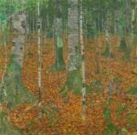 Gustav Klimt, Birch Forest, 1903 - Paul G. Allen Family Collection