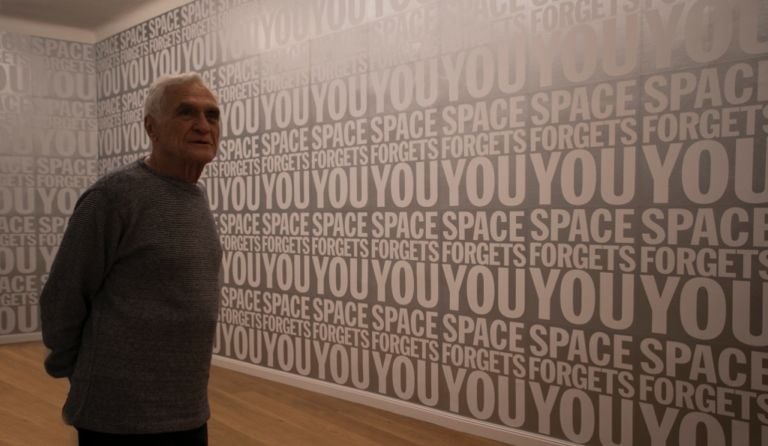 John Giorno. Courtesy Le Case D'Arte, photo credits Morgane Quere