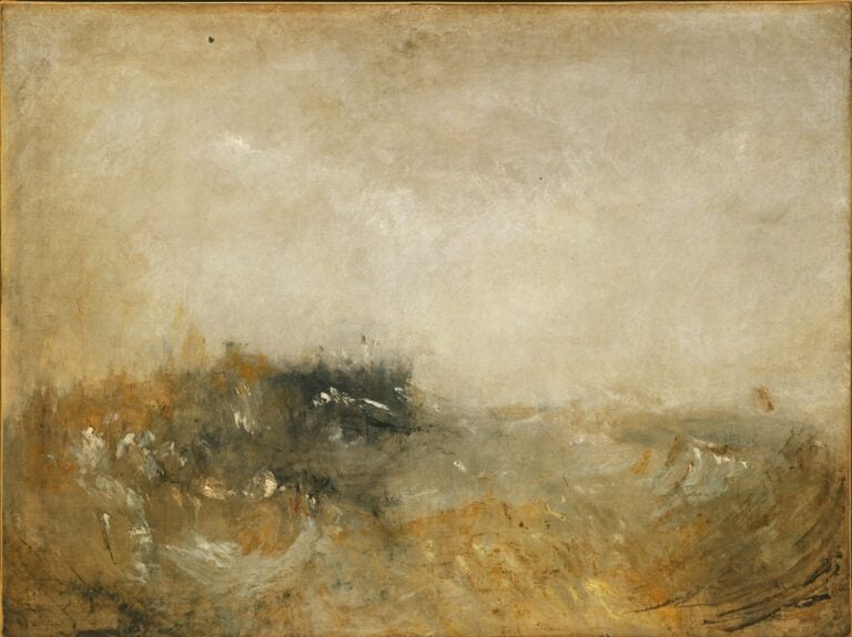 Joseph Mallord William Turner, Rough Sea, 1840-45