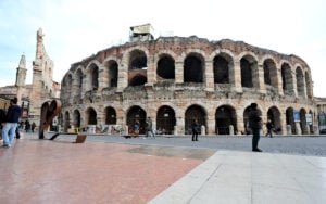 Un ombrello per l’Arena di Verona