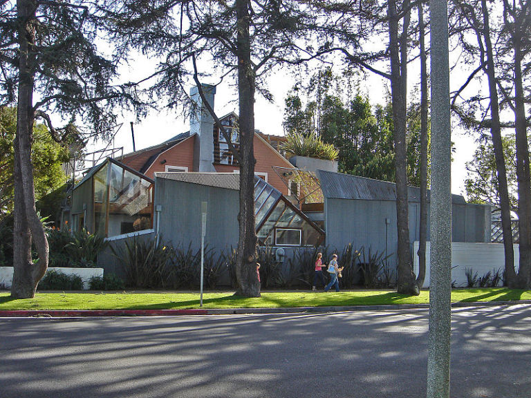La villa di Frank Gehry a Santa Monica