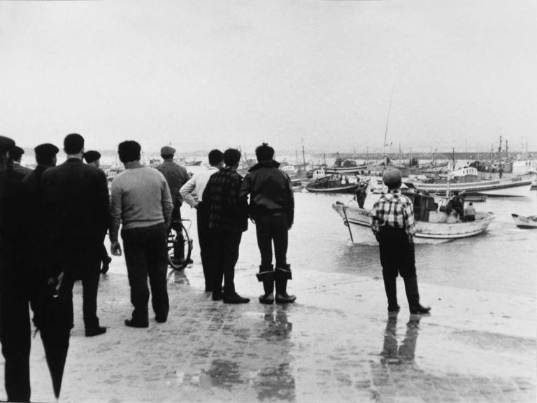 Mario Dondero, Attesa dei pescherecci