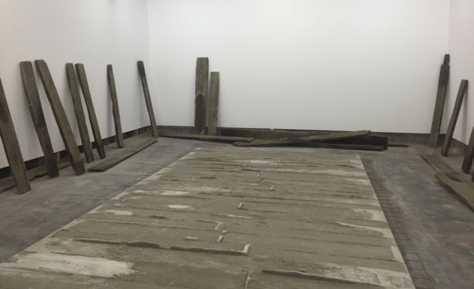 Mike Nelson - Procession, process. Progress, progression. Regression, recession. Recess, regress - installation view at Galleria Franco Noero, Torino 2016