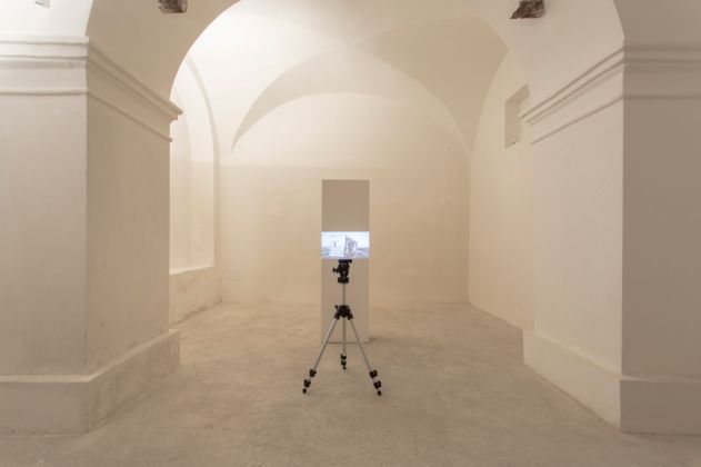Minus.log – Quello che rimane - installation view at Museolaboratorio, Città Sant'Angelo 2016