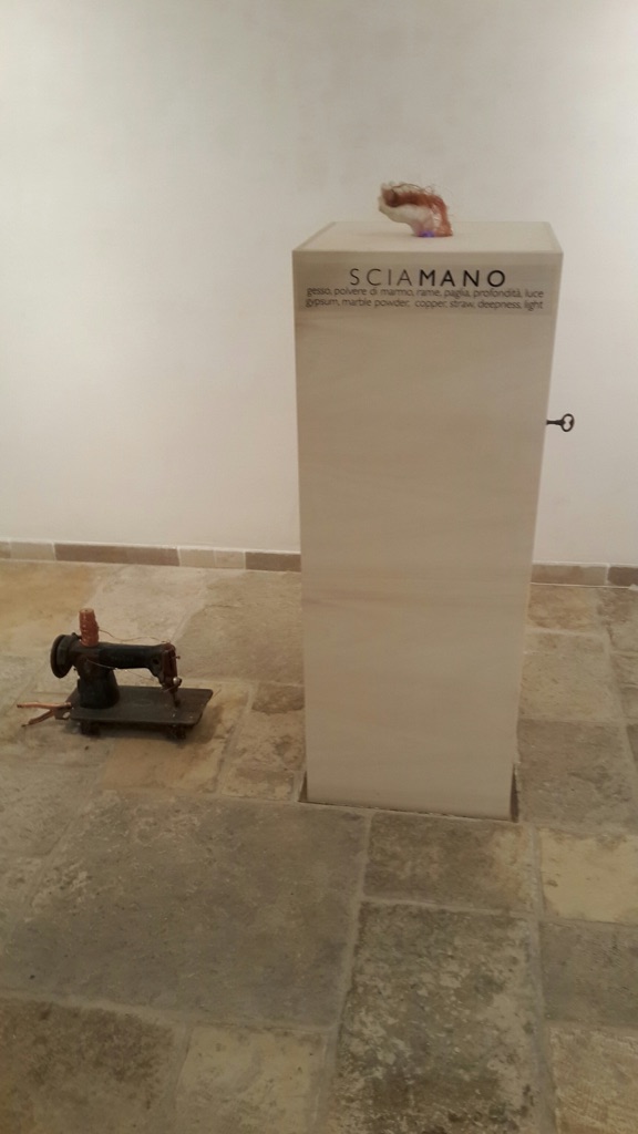 Monica Casalino – La pelle al limen - installation view at Museo Nuova Era, Bari 2016