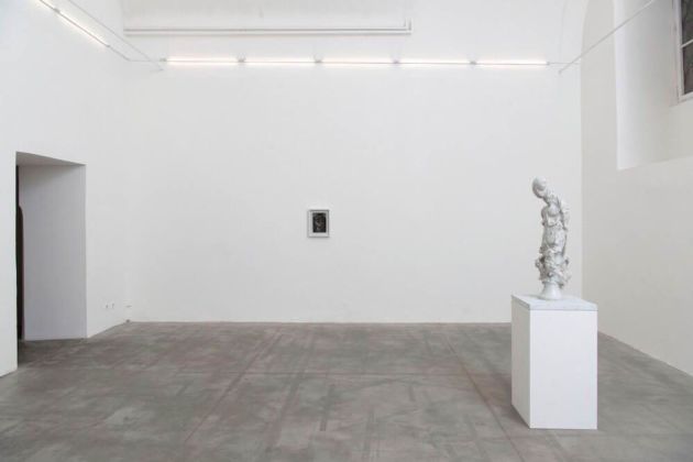 Nicola Samorì - Solo Show - installation view at Monitor Gallery, Roma 2016 - photo Giorgio Benni - courtesy the artist & Monitor, Rome