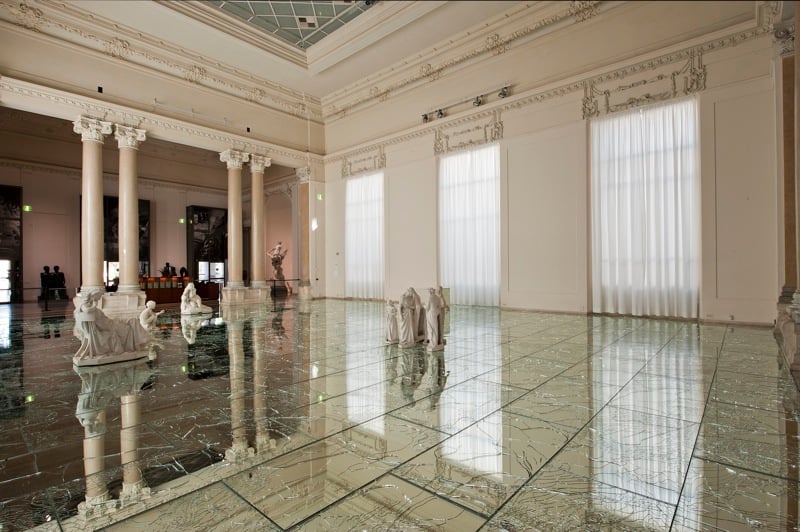 La Galleria Nazionale d’Arte Moderna di Roma smantellata. La famosa opera di Alfredo Pirri non c’è più. E non si sa il perché