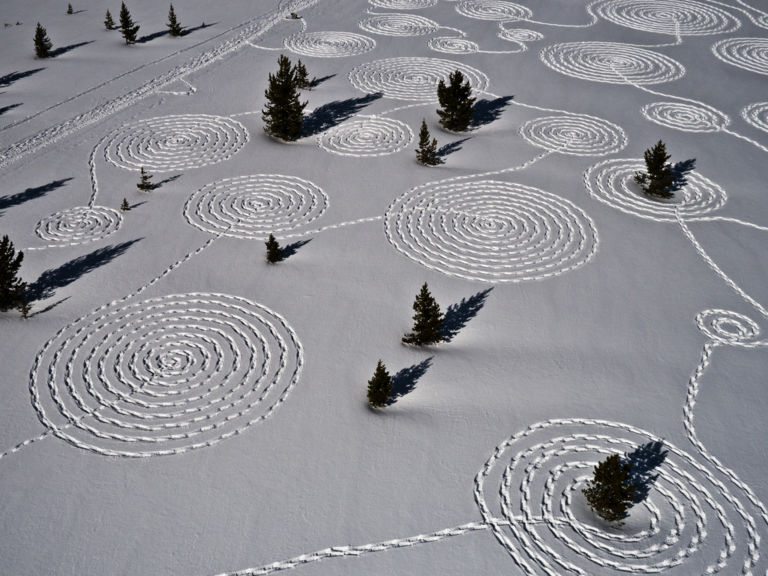 Sonja Hinrichsen, Snow Drawings