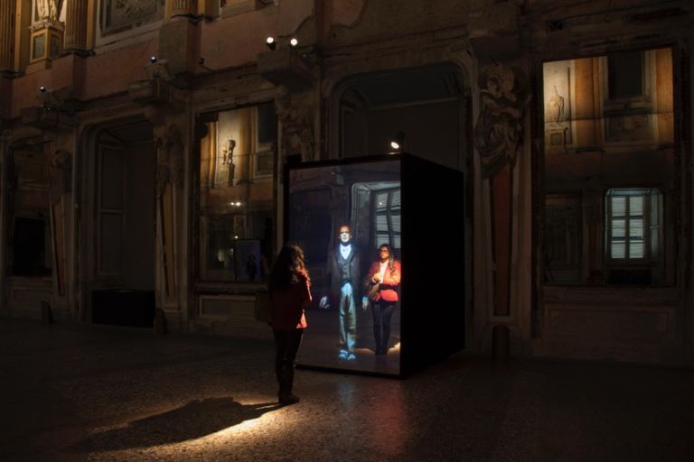 Studio Azzurro - Immagini sensibili - installation view at Palazzo Reale, Milano 2016 - photo © Studio Azzurro