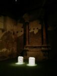 Sturtevant – Gober Partially Buried Sinks – installation view at Sant’Andrea de Scaphis, Roma 2016