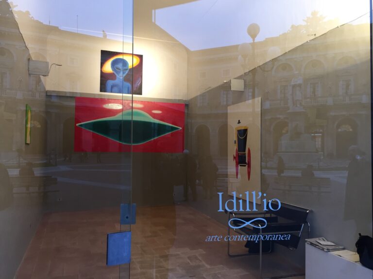 Tommaso Lisanti – E.T. - installation view at Idill’io Arte Contemporanea, Recanati 2016