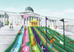 Visionary Crazy Golf Paul Smith Un campo da golf a Trafalgar Square firmato da grandi architetti e designer. Parte la campagna di crowdfunding per realizzarlo