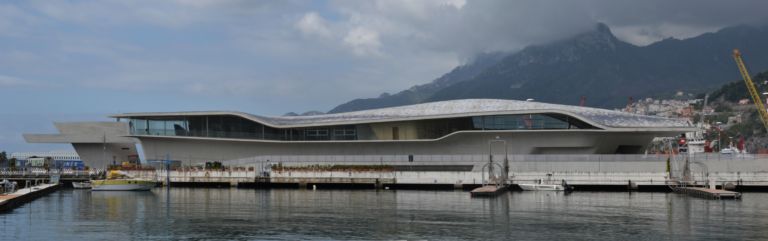 Zaha Hadid Stazione marittima di Salerno photo Giacomo Santoro 11 L’ultima opera di Zaha Hadid. Inaugura a Salerno la stazione marittima pensata dall’archistar anglo-irachena come un’ostrica: ecco le foto in anteprima