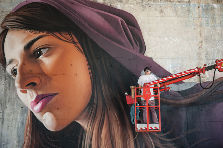 01 Lonac Cassino Memorie Urbane 2016 ©FlaviaFiengo Ancora Street Art nel Lazio. Stavolta grazie ad un festival diffuso che riqualifica le aree urbane con murales e skate park