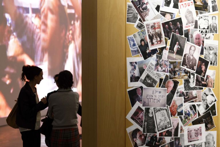 Amos Gitai – Chronicle of an Assassination Foretold - installation view at MAXXI, Roma 2016