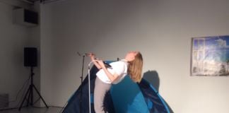Bridget Moser, Sympathetic Parts - performance alla Galleria Artericambi, Verona 2016