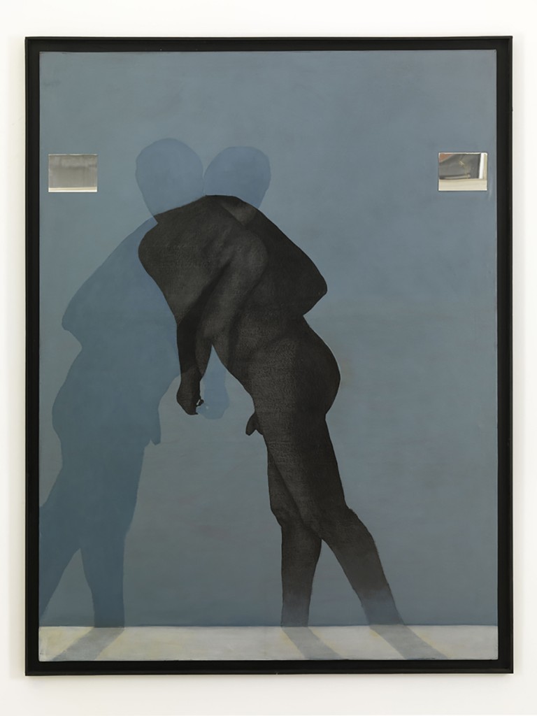 Carlo Alfano, Senza titolo (figura blu), 1985