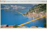 Christo, The Floating Piers, Project for Lake Iseo, Italy, 2014