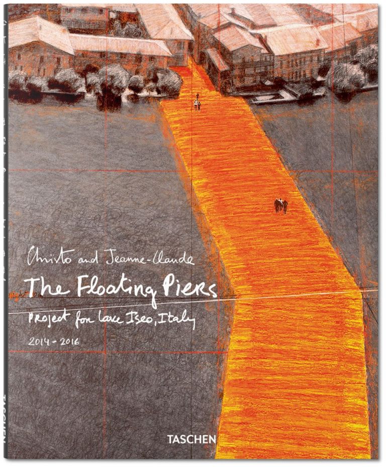 Christo floating piers il libro Cosa farà Christo dopo la grande installazione al Lago d'Iseo? 10 km di tessuto sul fiume Arkansas e 410.000 barili negli Emirati Arabi Uniti