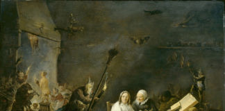 David Teniers II, Vertrek naar de sabbat, ca. 1640-50 - © Akademie der bildenden Künste, Gemäldegalerie, Wenen