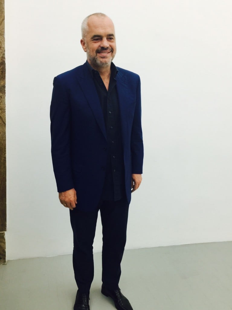 Edi Rama galleria Alfonso Artiaco Napoli 14 Alla galleria Artiaco di Napoli la prima mostra personale in Italia di Edi Rama, il premier dell'Albania