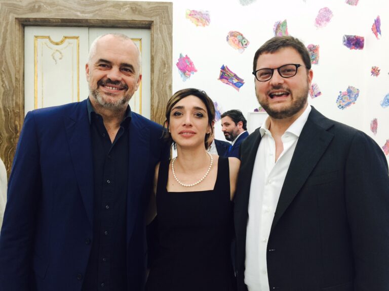 Edi Rama galleria Alfonso Artiaco Napoli 18 Alla galleria Artiaco di Napoli la prima mostra personale in Italia di Edi Rama, il premier dell'Albania