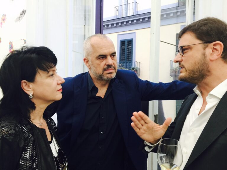 Edi Rama galleria Alfonso Artiaco Napoli 21 Alla galleria Artiaco di Napoli la prima mostra personale in Italia di Edi Rama, il premier dell'Albania