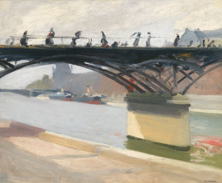 Edward Hopper, Le Pont des Arts, 1907 - Whitney Museum of American Art, New York; Josephine N. Hopper Bequest - © Heirs of Josephine N. Hopper, Licensed by Whitney Museum of American Art