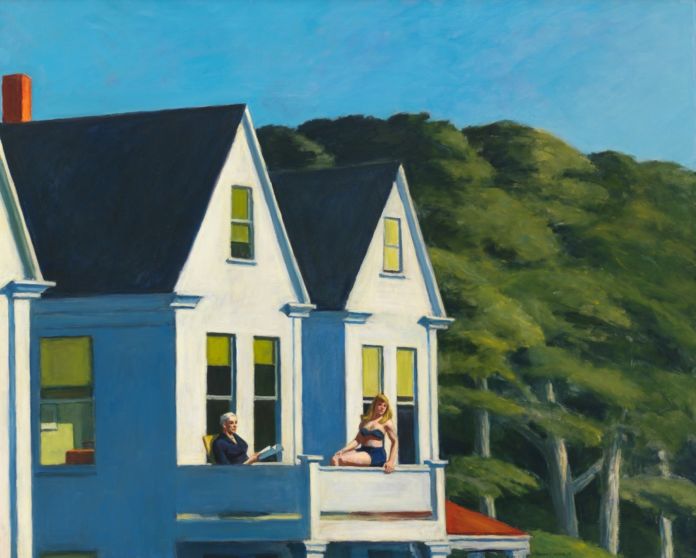 Edward Hopper, Second Story Sunlight, 1960 - Whitney Museum of American Art, New York; Josephine N. Hopper Bequest - © Heirs of Josephine N. Hopper, Licensed by Whitney Museum of American Art